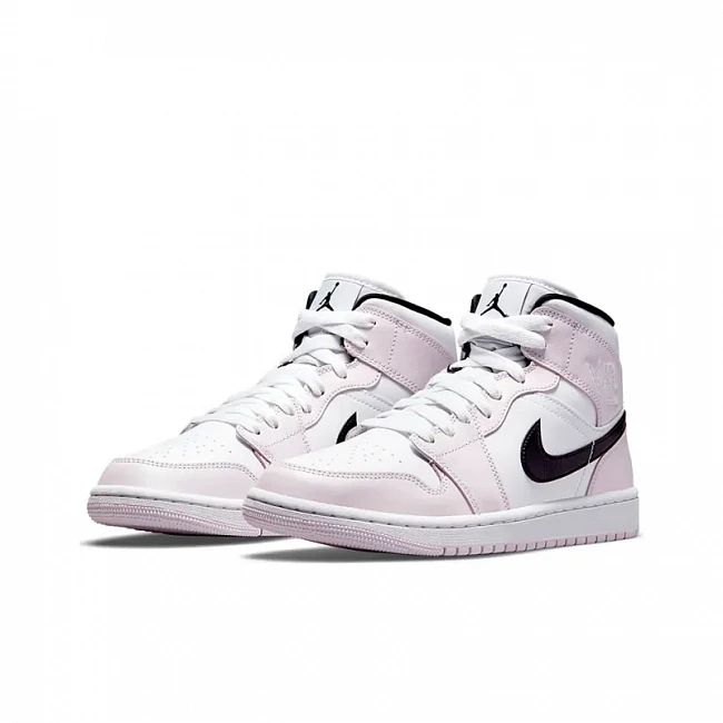 картинка Nike Air Jordan 1 Mid "Barely Rose" магазин Одежда+ являющийся официальным дистрибьютором в России 