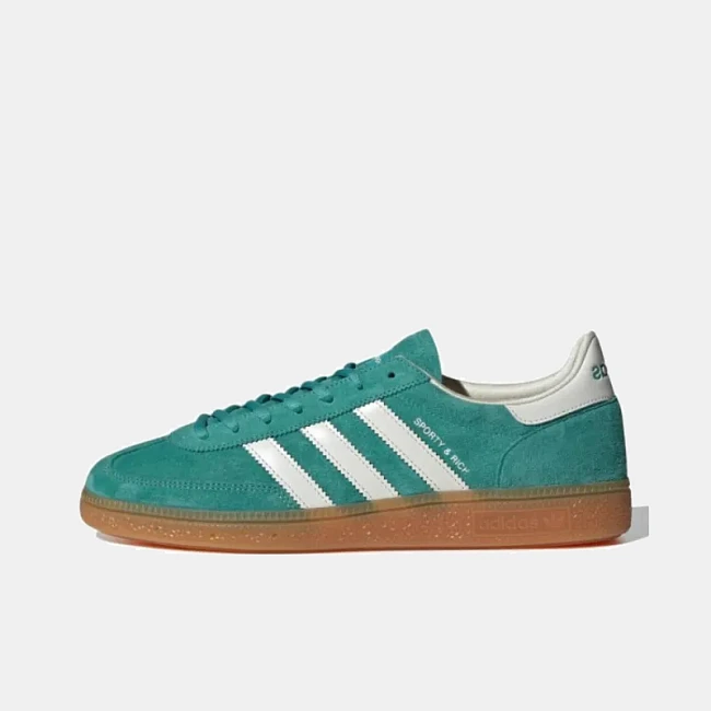 картинка Adidas Handball Spezial Sporty & Rich Green магазин Одежда+ являющийся официальным дистрибьютором в России 