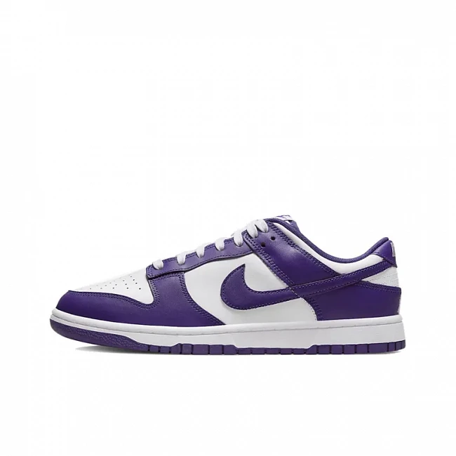 картинка Nike Dunk Low "Championship Court Purple" магазин Одежда+ являющийся официальным дистрибьютором в России 