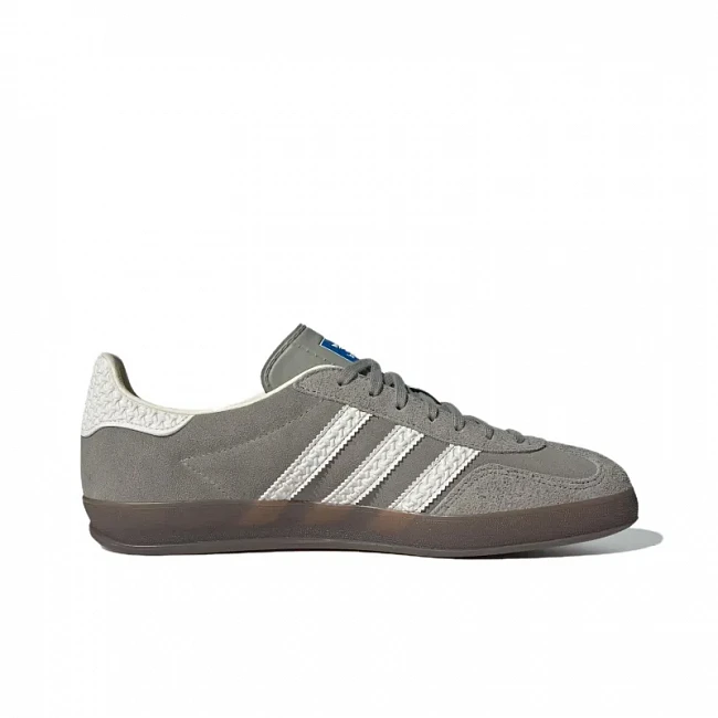 картинка Adidas Gazelle Grey White магазин Одежда+ являющийся официальным дистрибьютором в России 