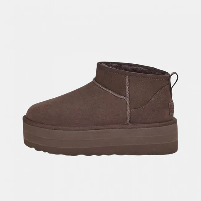 UGG Classic Ultra Mini Platform Burnt Cedar