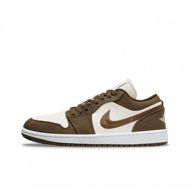 картинка Nike Air Jordan 1 Low Se Light Olive магазин Одежда+ являющийся официальным дистрибьютором в России 