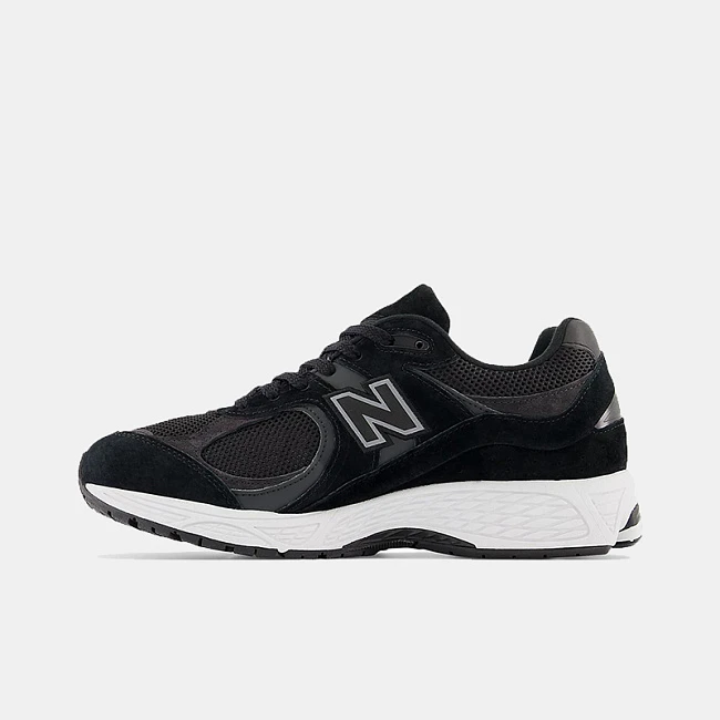 картинка New Balance 2002R Black with phantom and gunmetal магазин Одежда+ являющийся официальным дистрибьютором в России 