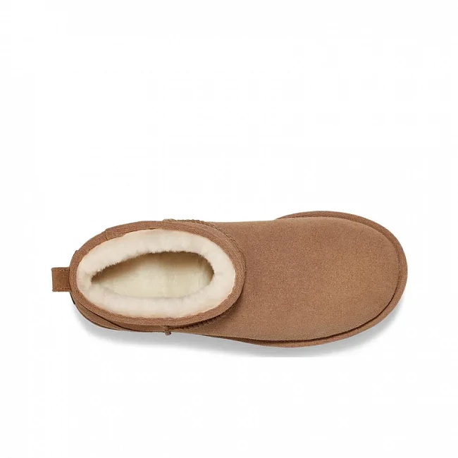 картинка UGG Classic Ultra Mini Platform Chestnut магазин Одежда+ являющийся официальным дистрибьютором в России 
