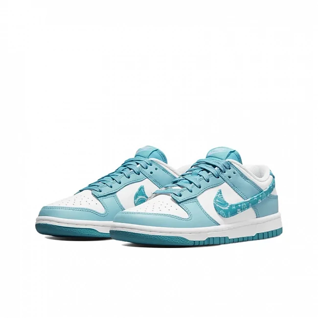 картинка Nike Dunk Low WMNS "Blue Paisley" магазин Одежда+ являющийся официальным дистрибьютором в России 