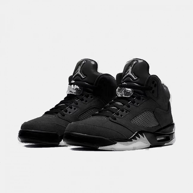картинка Nike Air Jordan 5 Black Cat магазин Одежда+ являющийся официальным дистрибьютором в России 