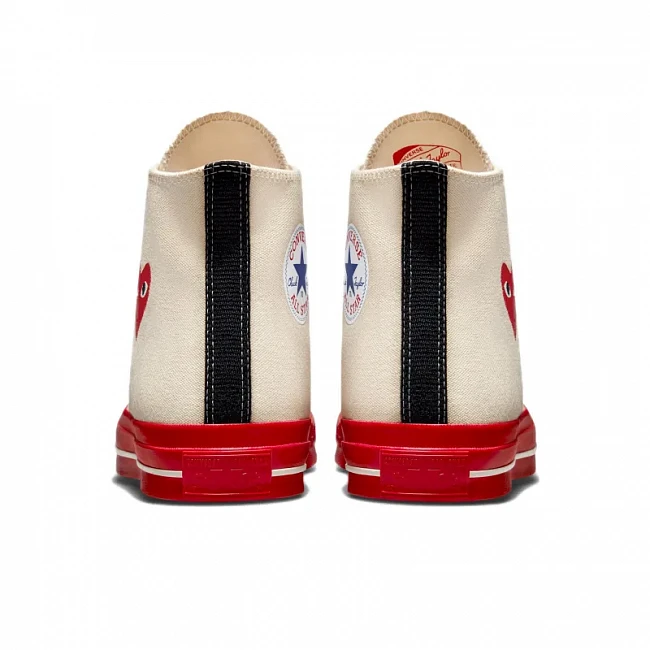 картинка Converse "Comme des Garcons Play" магазин Одежда+ являющийся официальным дистрибьютором в России 