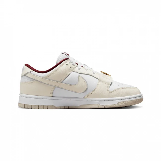 картинка Nike Dunk Low SE Just Do It White Phantom магазин Одежда+ являющийся официальным дистрибьютором в России 