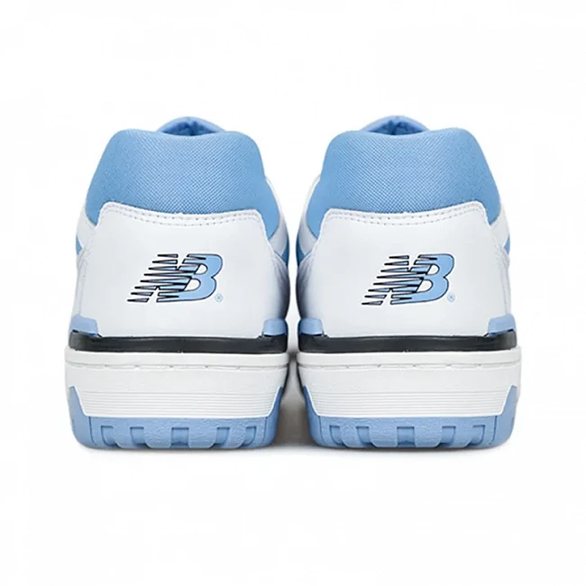 картинка New Balance 550 "UNC White University Blue" магазин Одежда+ являющийся официальным дистрибьютором в России 