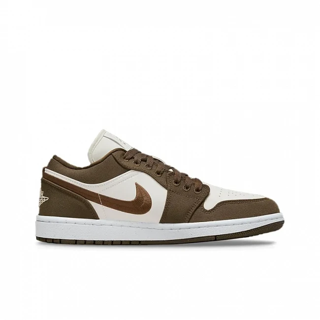 картинка Nike Air Jordan 1 Low Se Light Olive магазин Одежда+ являющийся официальным дистрибьютором в России 