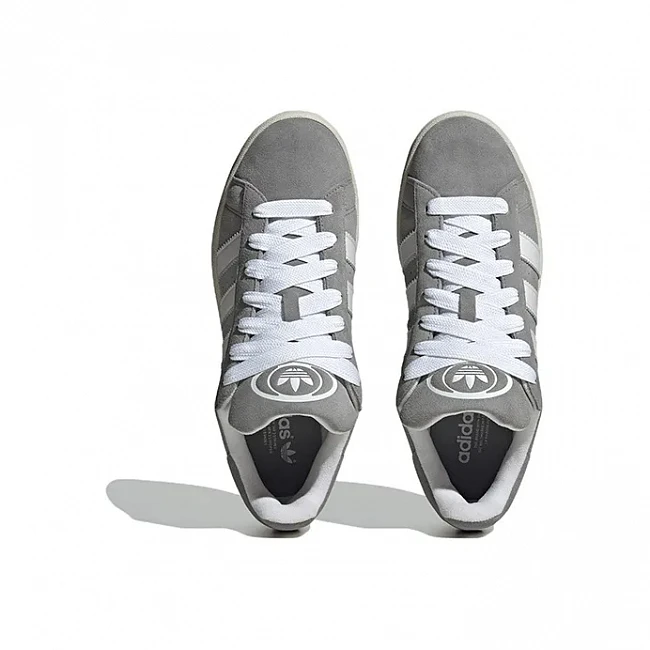картинка Adidas Campus 00s "Grey White" магазин Одежда+ являющийся официальным дистрибьютором в России 