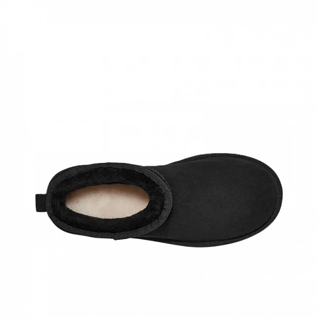 картинка UGG Classic Ultra Mini Platform Black магазин Одежда+ являющийся официальным дистрибьютором в России 