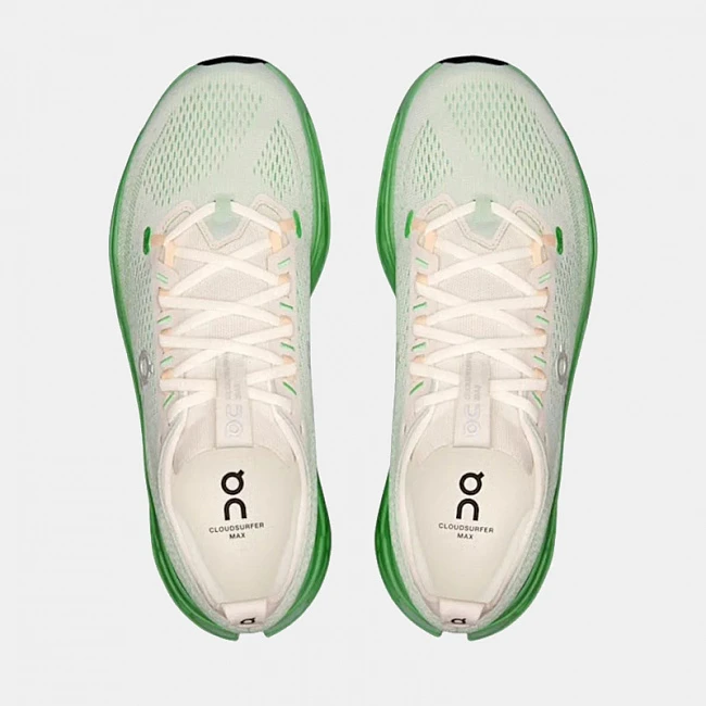 On Cloudsurfer Max Mineral / Honeydew
