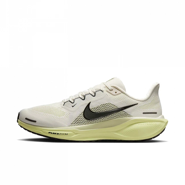 картинка Nike Air Zoom Pegasus 41 Pale Ivory Limelight магазин Одежда+ являющийся официальным дистрибьютором в России 