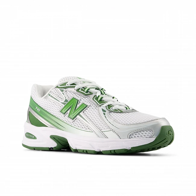 картинка New Balance 740 V2 White Alpine Green магазин Одежда+ являющийся официальным дистрибьютором в России 