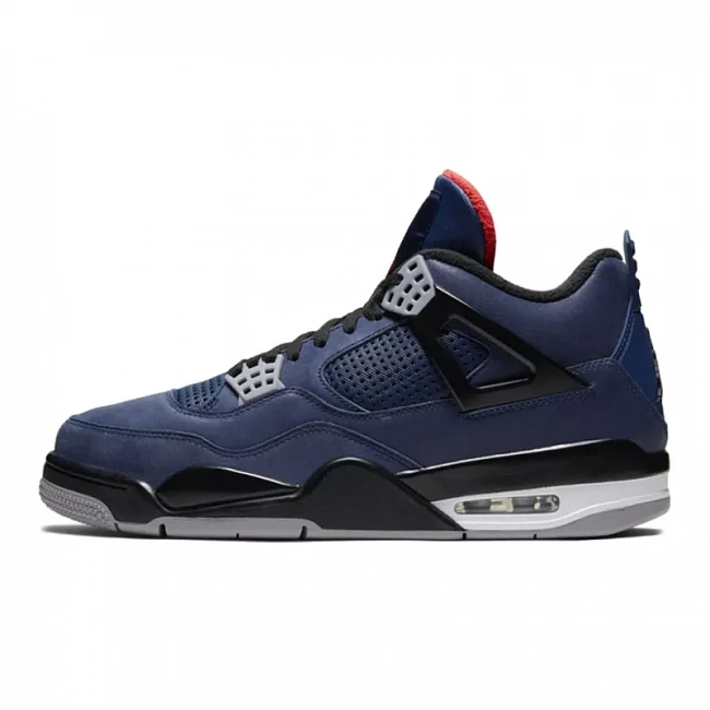 картинка Nike Air Jordan 4 Retro Winterized Loyal Blue магазин Одежда+ являющийся официальным дистрибьютором в России 