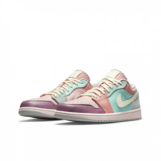 картинка Nike Air Jordan 1 Low "Pastel Easter" магазин Одежда+ являющийся официальным дистрибьютором в России 