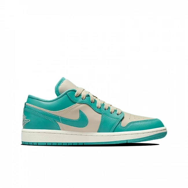 картинка Nike Air Jordan 1 Low "Tropical Teal" магазин Одежда+ являющийся официальным дистрибьютором в России 