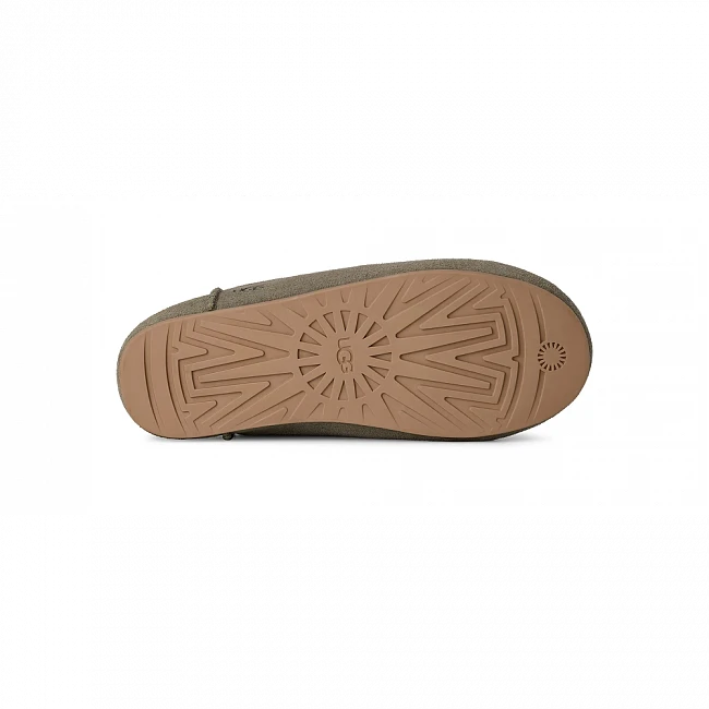 картинка UGG Elea Slip-On Moss Green магазин Одежда+ являющийся официальным дистрибьютором в России 
