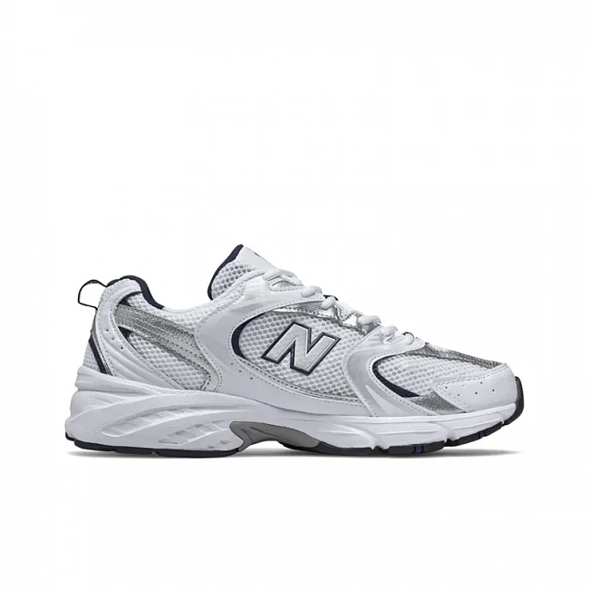 картинка New Balance 530 "White Silver Navy" магазин Одежда+ являющийся официальным дистрибьютором в России 