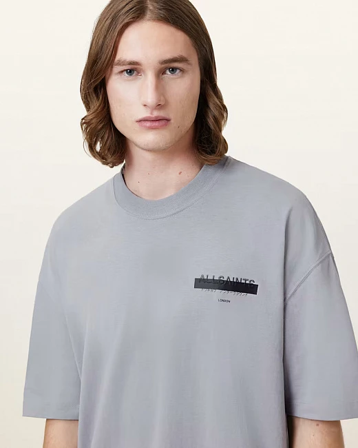 картинка Redact Oversized Embroidered Logo T-Shirt магазин Одежда+ являющийся официальным дистрибьютором в России 