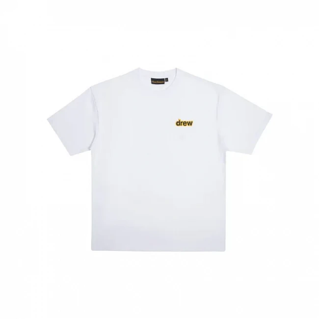 картинка Drew House Футболка Hummingbirds белая магазин Одежда+ являющийся официальным дистрибьютором в России 