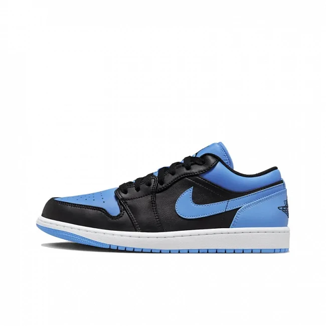 картинка Nike Air Jordan 1 Low "University Blue" магазин Одежда+ являющийся официальным дистрибьютором в России 