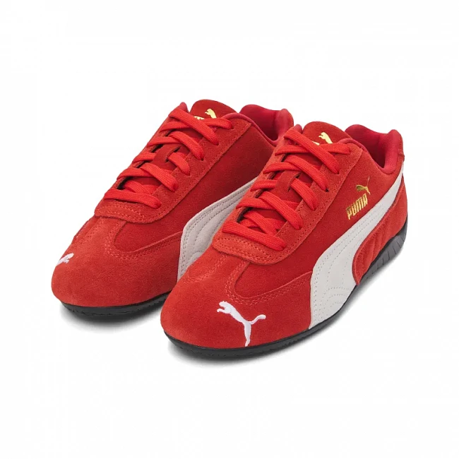 картинка PUMA Speedcat Red White магазин Одежда+ являющийся официальным дистрибьютором в России 