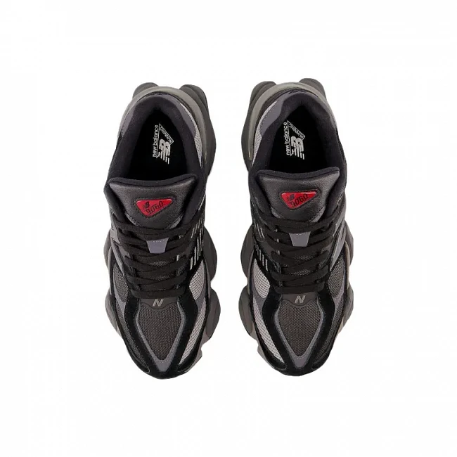 картинка New Balance 9060 "Black Castlerock Grey" магазин Одежда+ являющийся официальным дистрибьютором в России 