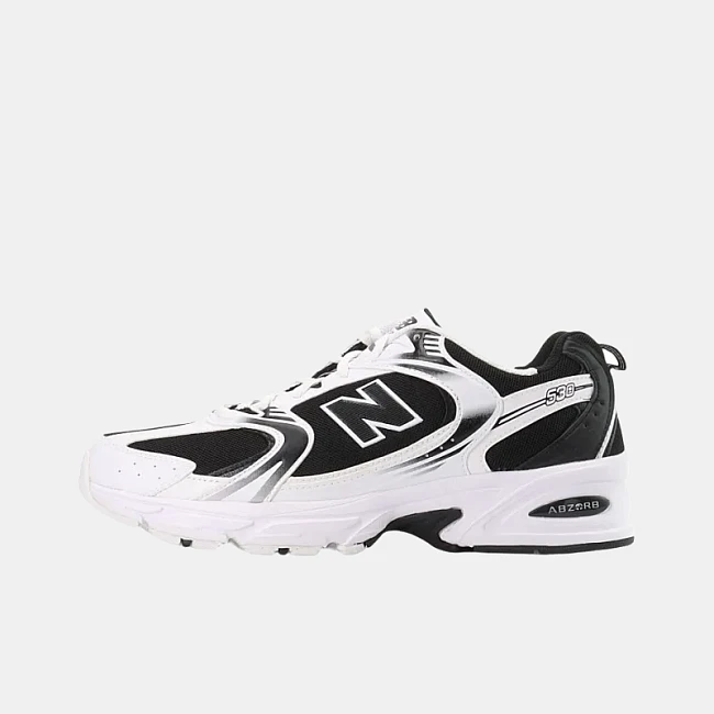 картинка New Balance 530v2 White Black магазин Одежда+ являющийся официальным дистрибьютором в России 