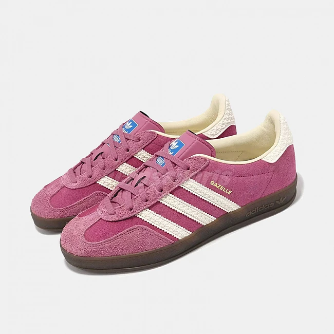 картинка Adidas Gazelle "Pink Cloud White" магазин Одежда+ являющийся официальным дистрибьютором в России 