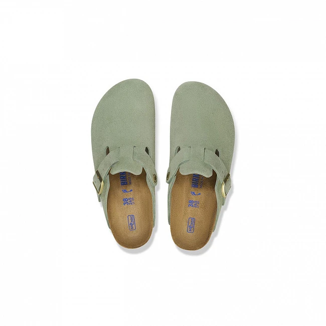 картинка Birkenstock Boston Soft Footbed Regular Fit магазин Одежда+ являющийся официальным дистрибьютором в России 