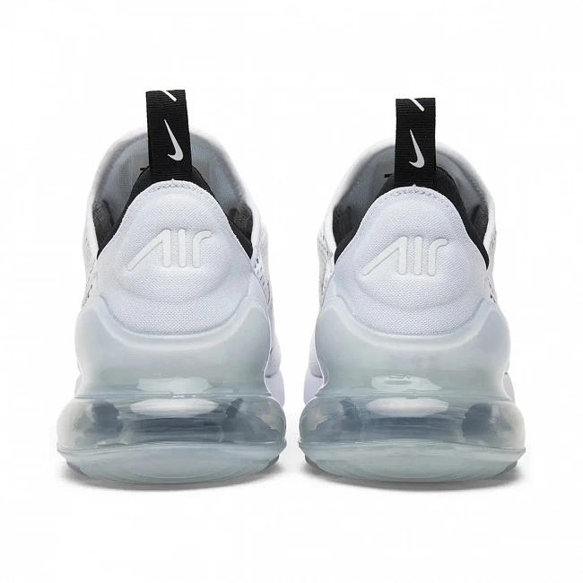 картинка Nike Air Max 270 White Black магазин Одежда+ являющийся официальным дистрибьютором в России 
