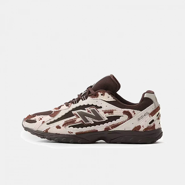New Balance 204L Animal Print Brown White