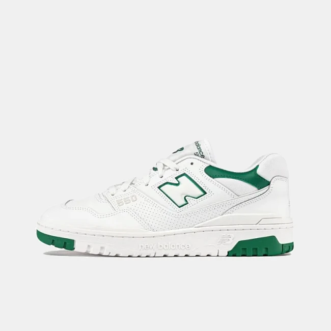 картинка New Balance 550 "Green White" магазин Одежда+ являющийся официальным дистрибьютором в России 