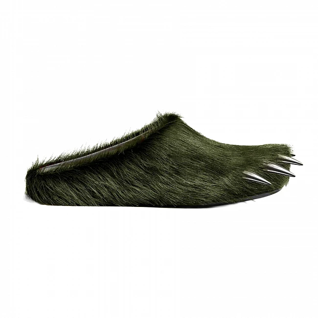 картинка Bravest Studios Green Bear Claw Mule магазин Одежда+ являющийся официальным дистрибьютором в России 