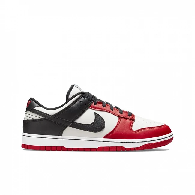картинка Nike Dunk Low EMB NBA "75th Anniversary Chicago" магазин Одежда+ являющийся официальным дистрибьютором в России 