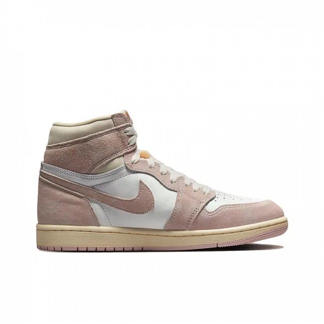 картинка Nike Air Jordan 1 Retro High OG "Washed Pink" магазин Одежда+ являющийся официальным дистрибьютором в России 