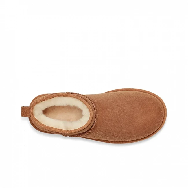 картинка UGG Classic Ultra Mini Chestnut магазин Одежда+ являющийся официальным дистрибьютором в России 