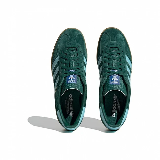 картинка Adidas Gazelle "Collegiate Green" магазин Одежда+ являющийся официальным дистрибьютором в России 