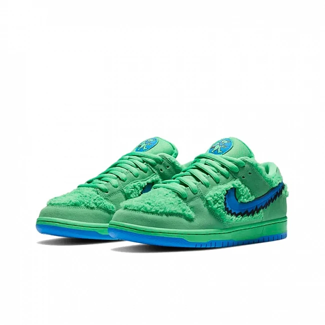 картинка Nike SB Dunk Low Grateful Dead Bears Green магазин Одежда+ являющийся официальным дистрибьютором в России 