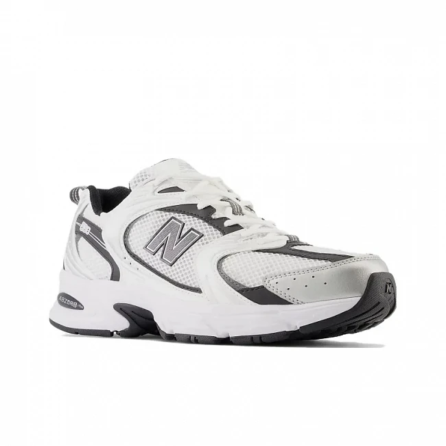 картинка New Balance 530 White Silver Metallic Black магазин Одежда+ являющийся официальным дистрибьютором в России 