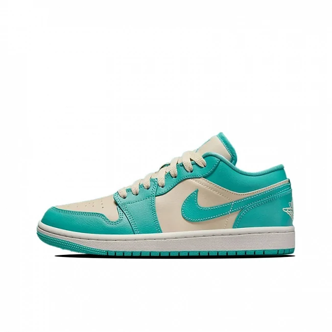 картинка Nike Air Jordan 1 Low "Tropical Teal" магазин Одежда+ являющийся официальным дистрибьютором в России 