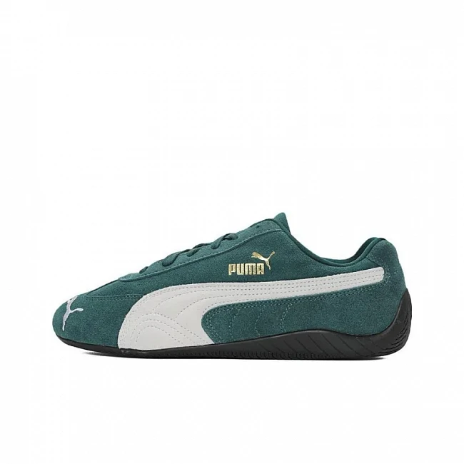 картинка PUMA Speedcat Dark Myrtle White магазин Одежда+ являющийся официальным дистрибьютором в России 