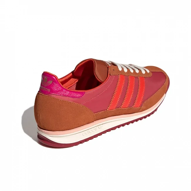картинка Adidas X Wales Bonner Sl 72 Trace Pink Maroon магазин Одежда+ являющийся официальным дистрибьютором в России 