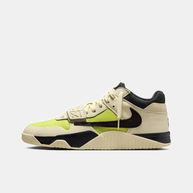 картинка Nike Air Jumpman Jack Tr Travis Scott Bright Cactus магазин Одежда+ являющийся официальным дистрибьютором в России 