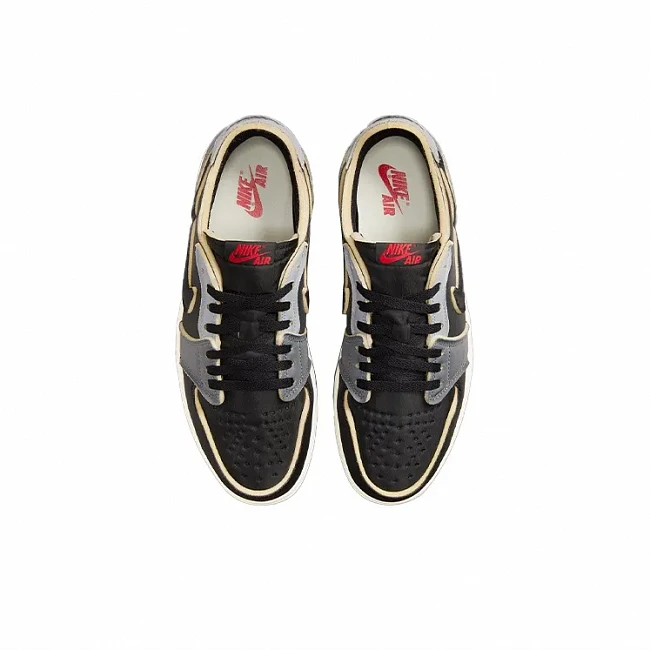 картинка Nike Air Jordan 1 Low OG EX "Black Smoke Grey" магазин Одежда+ являющийся официальным дистрибьютором в России 