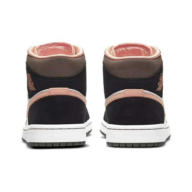 картинка Nike Air Jordan 1 Mid SE "Peach Mocha" магазин Одежда+ являющийся официальным дистрибьютором в России 