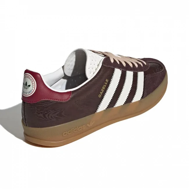 картинка Adidas Gazelle X The Blue Trio Bronze Light Brown магазин Одежда+ являющийся официальным дистрибьютором в России 