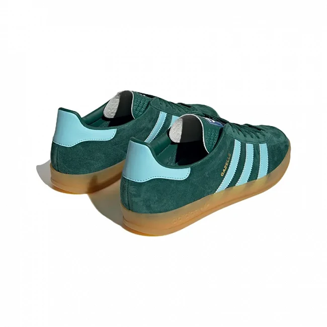 картинка Adidas Gazelle "Collegiate Green" магазин Одежда+ являющийся официальным дистрибьютором в России 